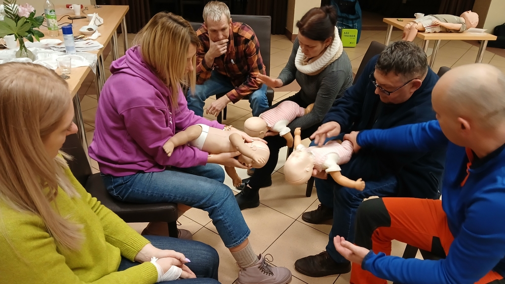 Przeszkoleni z udzielania pierwszej pomocy