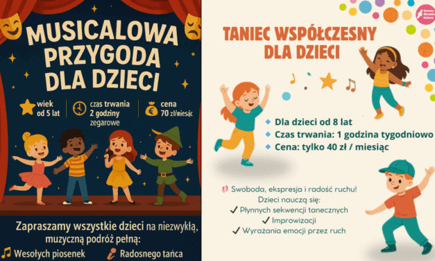 Propozycja zajęć tanecznych dla dzieci i młodzieży
