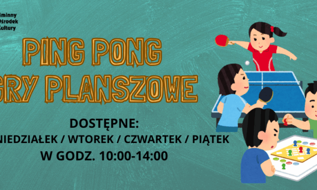 Pograj w ping ponga!