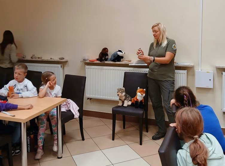 Zwierzęta, ich tropy i Wdecki Park Krajobrazowy