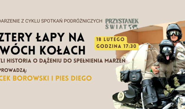 Cztery łapy na dwóch kołach