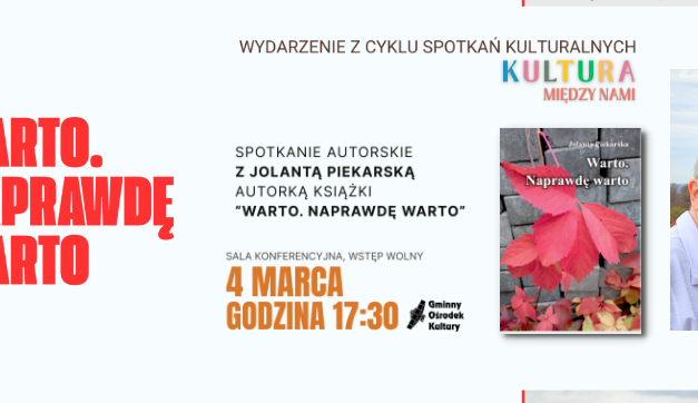 Warto. Naprawdę warto – Jolanta Piekarska